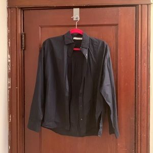 Navy Vince button down